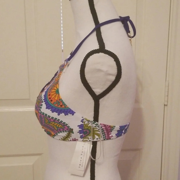 Trina Turk Women's Bikini Top 4 - Picture 4 of 8